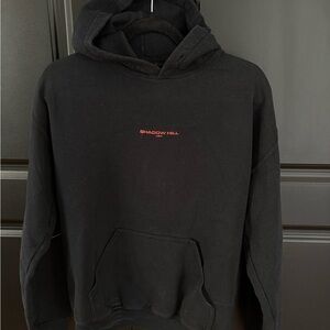 Shadow Hill Black and Red Hoodie